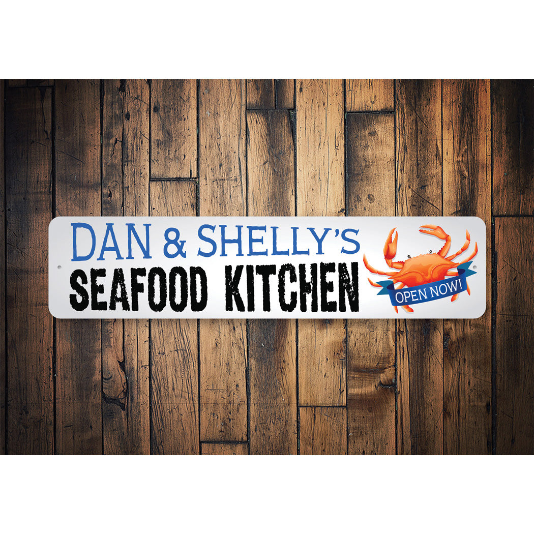 Custom Seafood House Sign