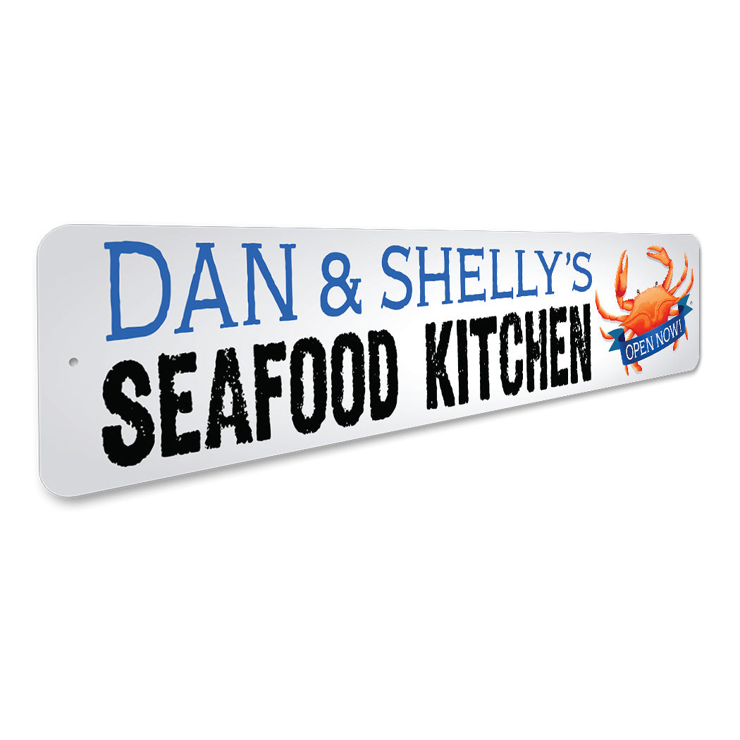 Custom Seafood House Sign