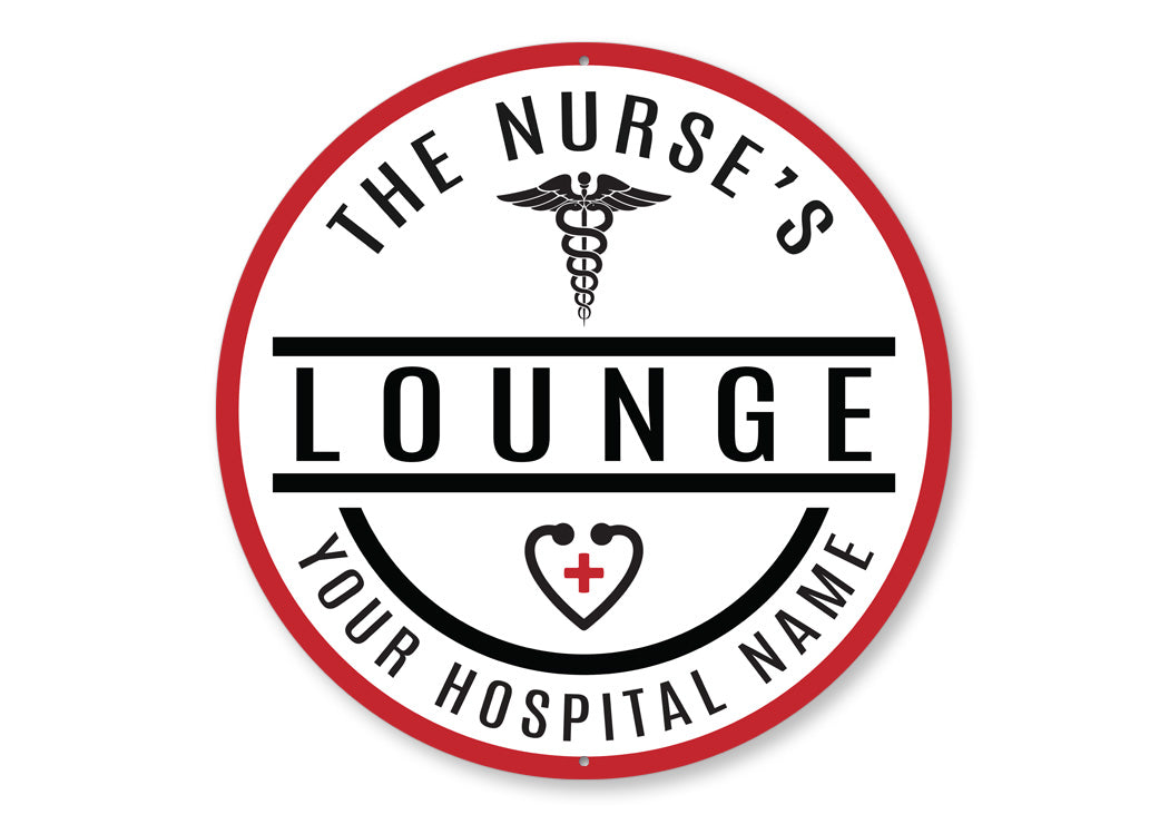 Personal Nursing Lounge Sign