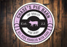 Pig Barn Personalized Sign