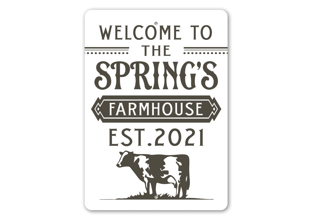 Farm Welcome Sign Sign