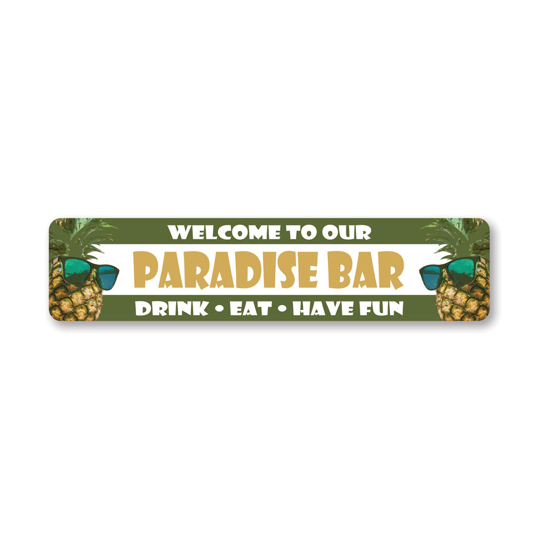 Paradise Bar Sign