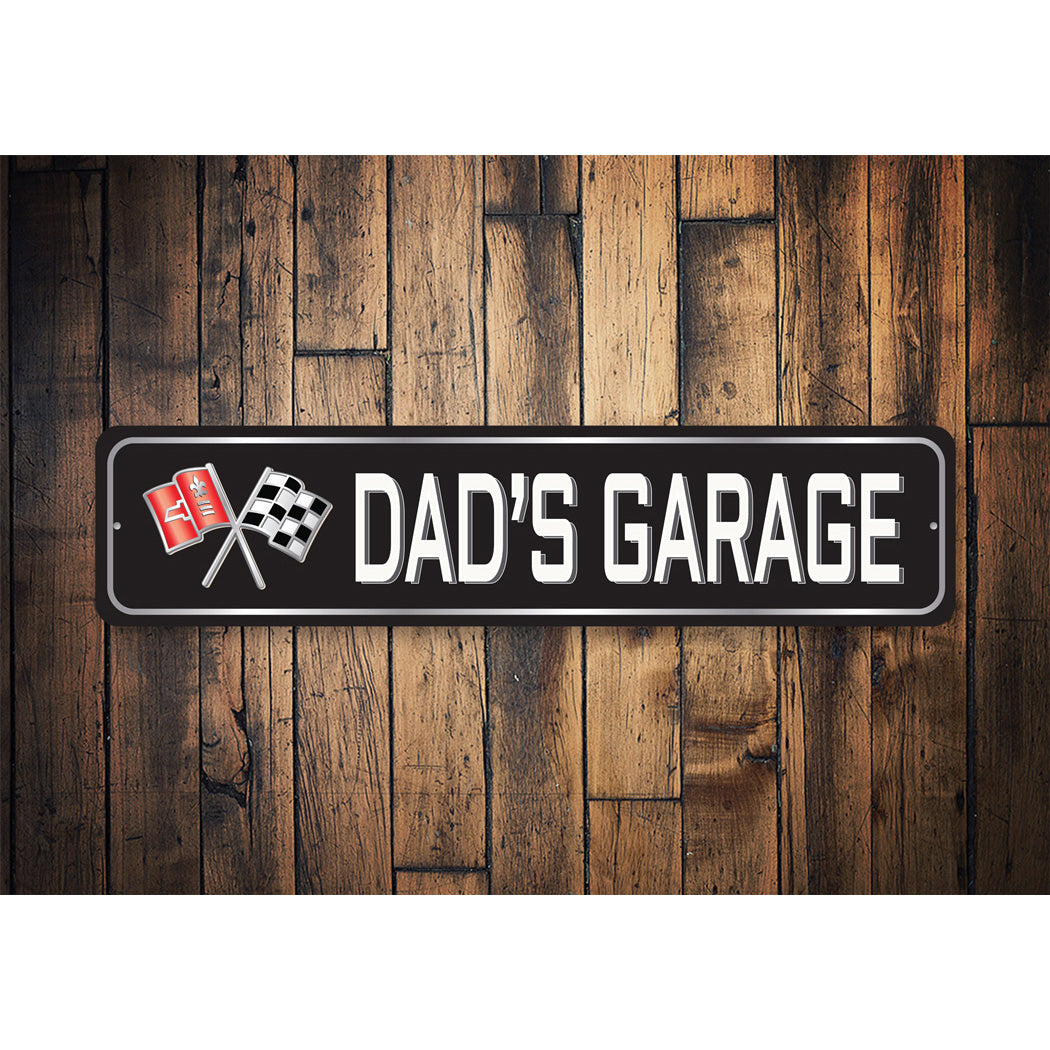 C2 Stingray Dads Garage Sign
