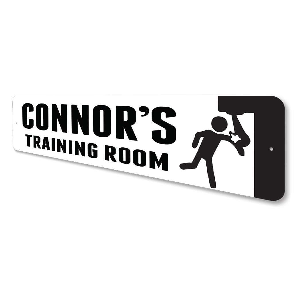 Boxing Training Room Sign