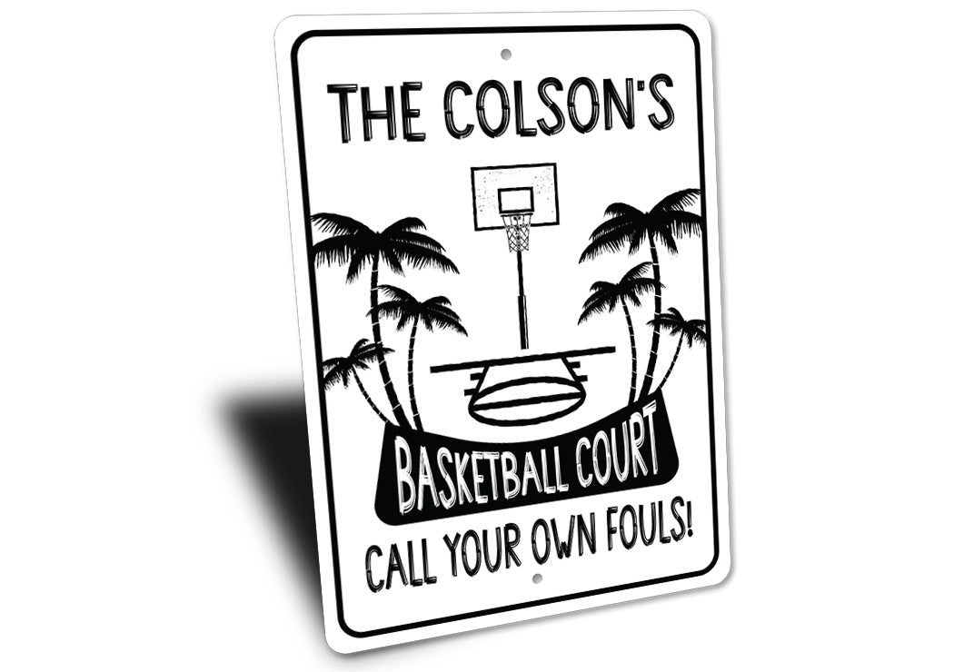 Custom Basketball Name Sign
