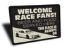 Racing Fan Lounge Sign