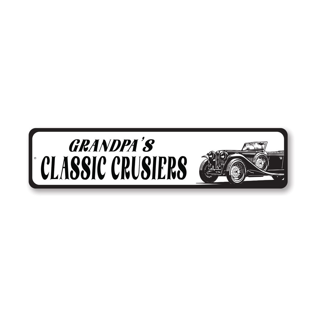 Custom Classic Car Collection Sign