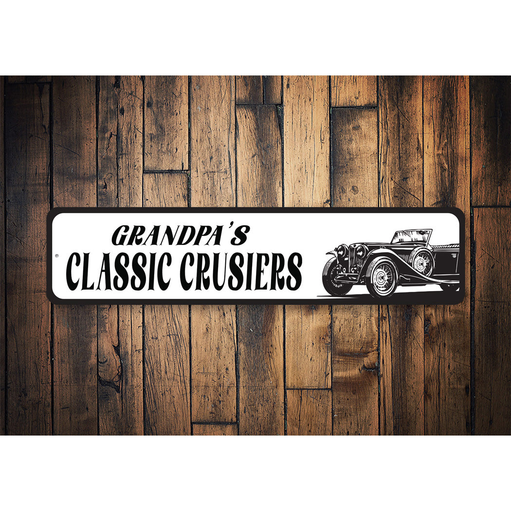 Custom Classic Car Collection Sign