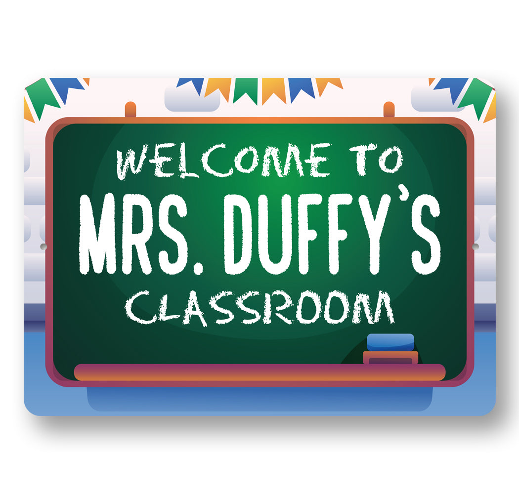 Welcome To The Classroom Sign