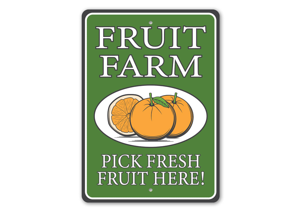 Fruit Farm Open Sign
