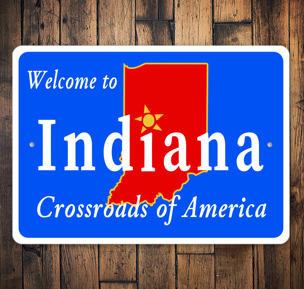 Old Indiana. Sign Indiana Signs – Lizton Sign Shop