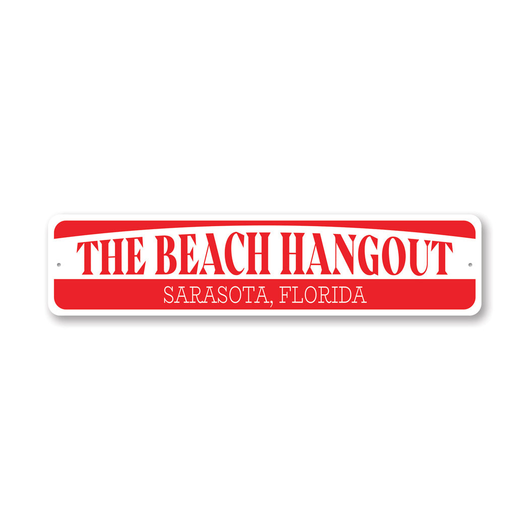 Beach House Location Sign