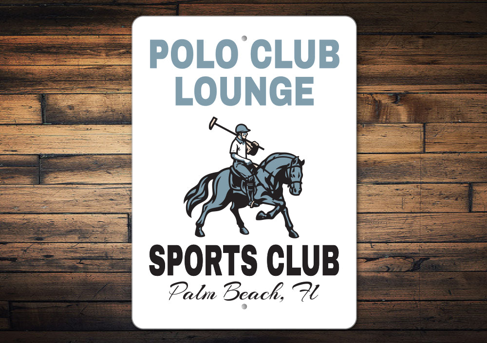 Polo Sport Lounge Sign