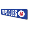 Popsicles For Sale Sign