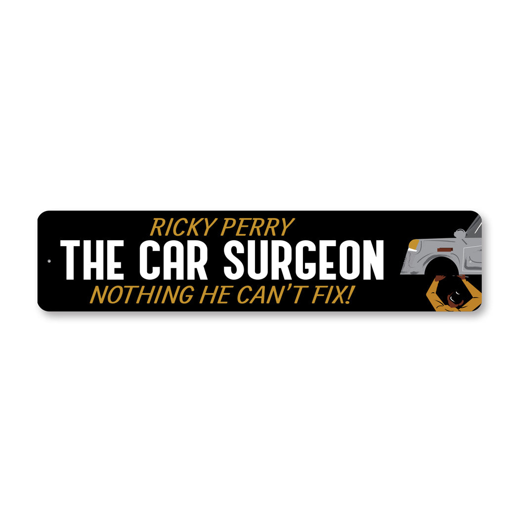 The Car Surgeon Sign