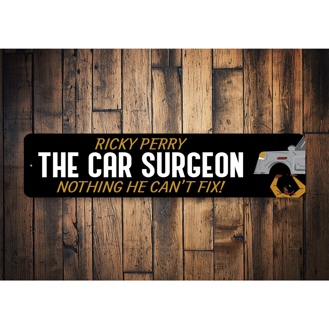The Car Surgeon Sign