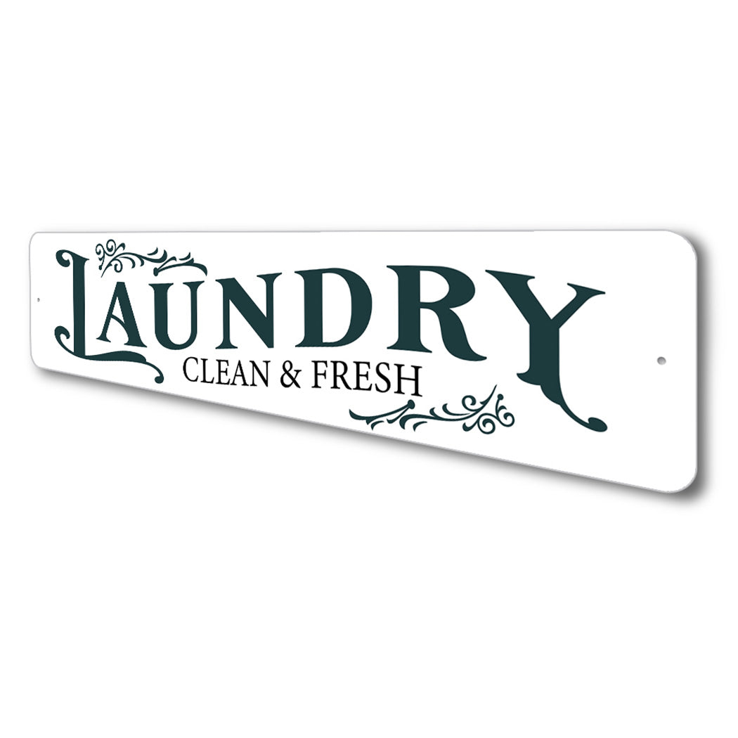 Clean Store Sign Clean Laundry Sign