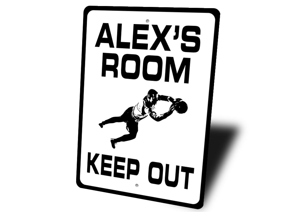 Personalized Soccer Goalie Room Sign