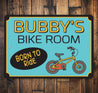 Kid Bike Room Street Sign