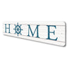 Home Boat Wheel Sign