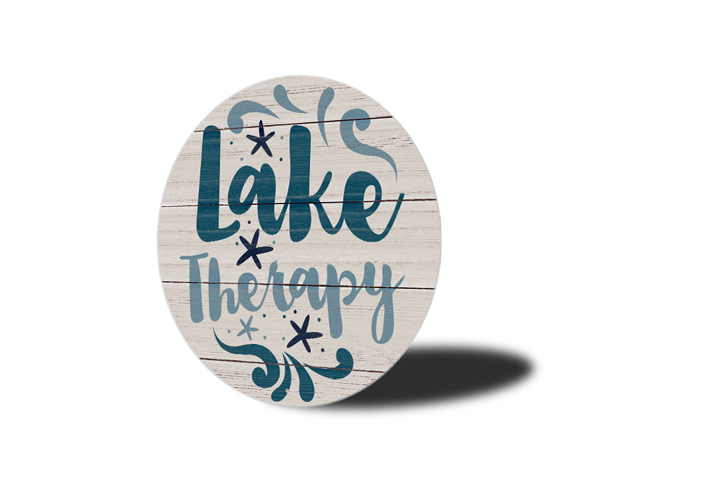 Lake Therapy Sign