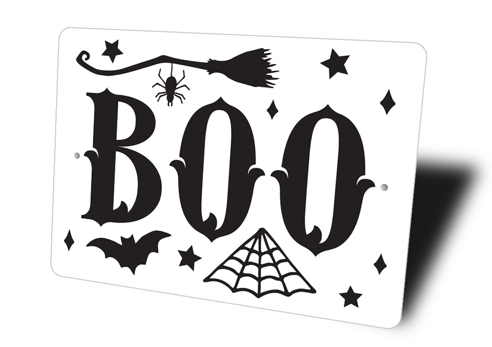 Boo Halloween Sign