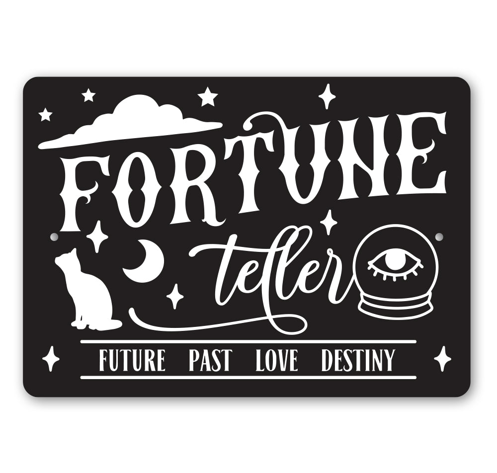 Fortune Teller Entrance Sign