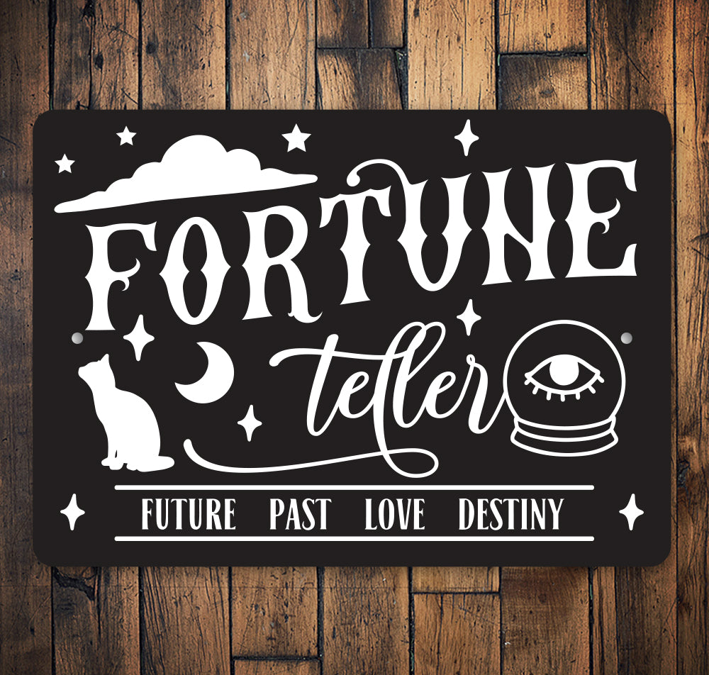 Fortune Teller Entrance Sign