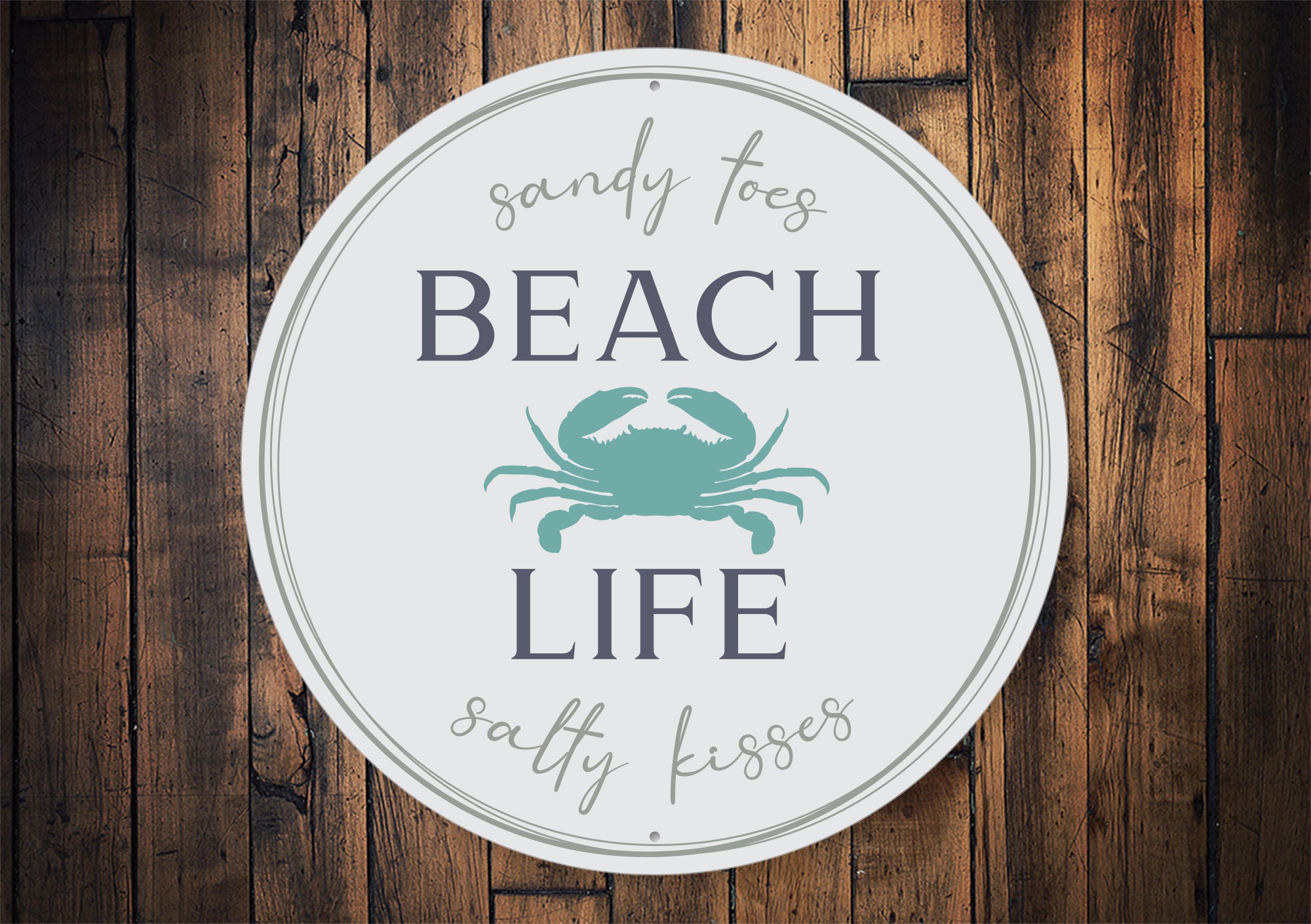 Sandy Toes Beach Sign