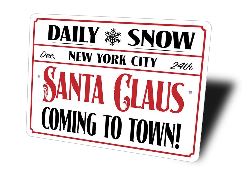 Daily Snow Article Sign