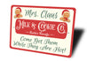 Custom Milk And Cookie Co Sign