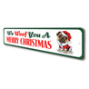 Doggy Christmas Sign