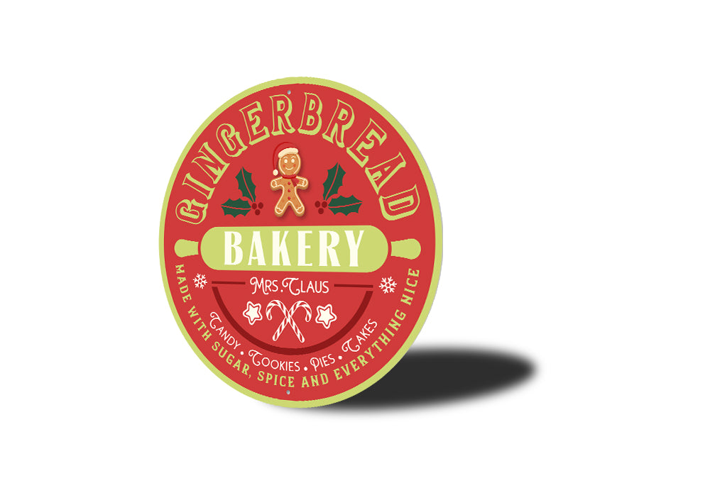 Gingerbread Bakery Custom Sign