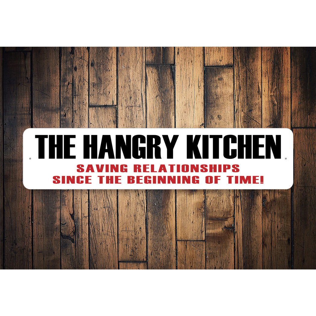 The Hangry Kitchen Sign