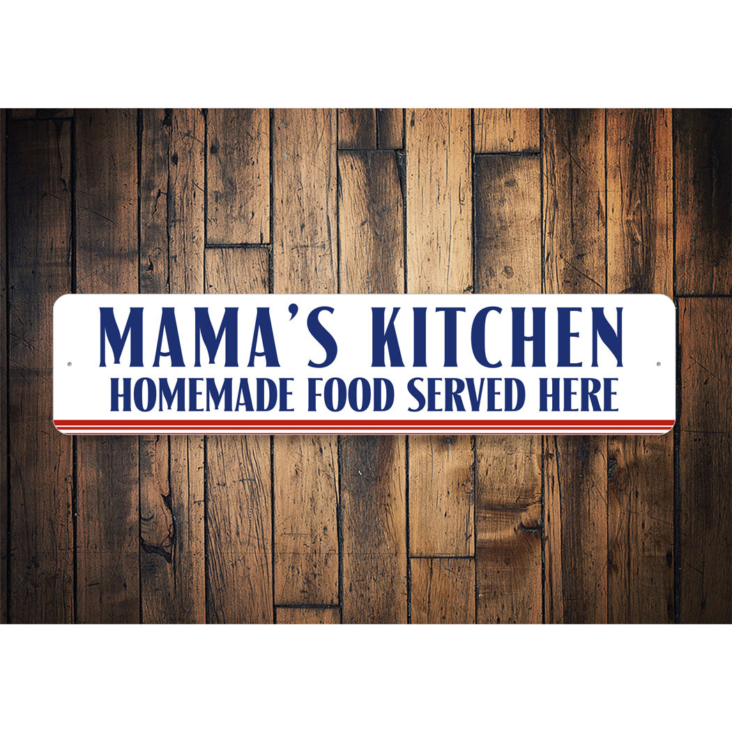 Mamas American Style Kitchen Sign