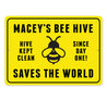 Custom Bee Hive Name Sign