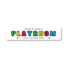 Playroom Where The Toys Gather Sign