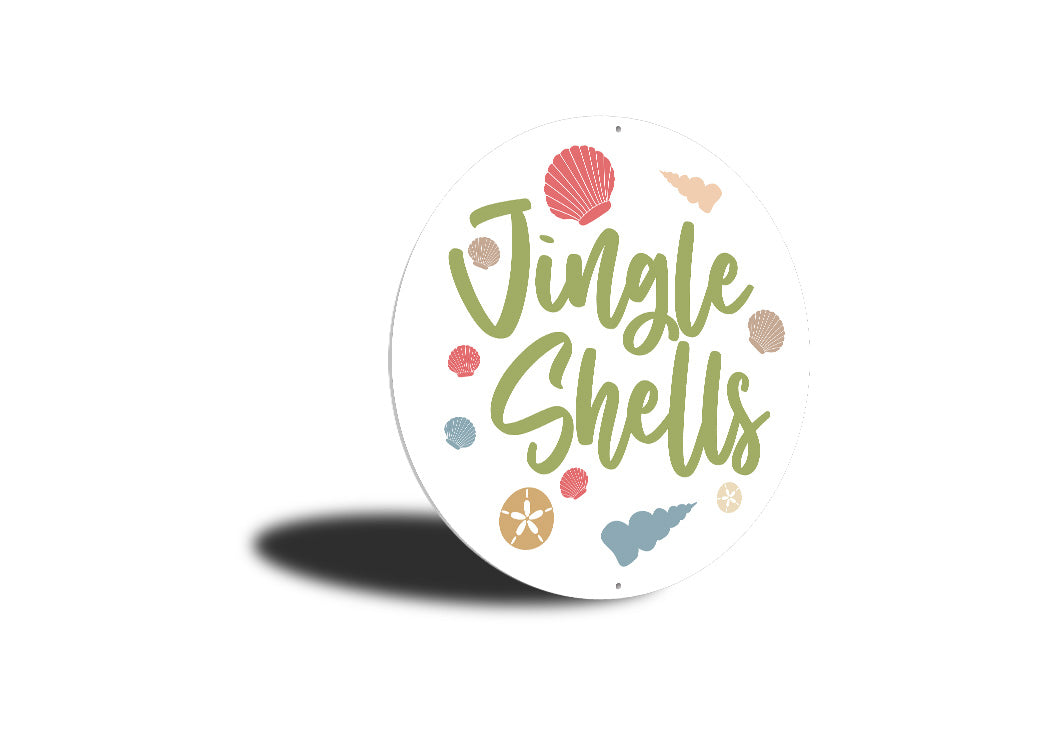 Jingle Shells Circle Sign