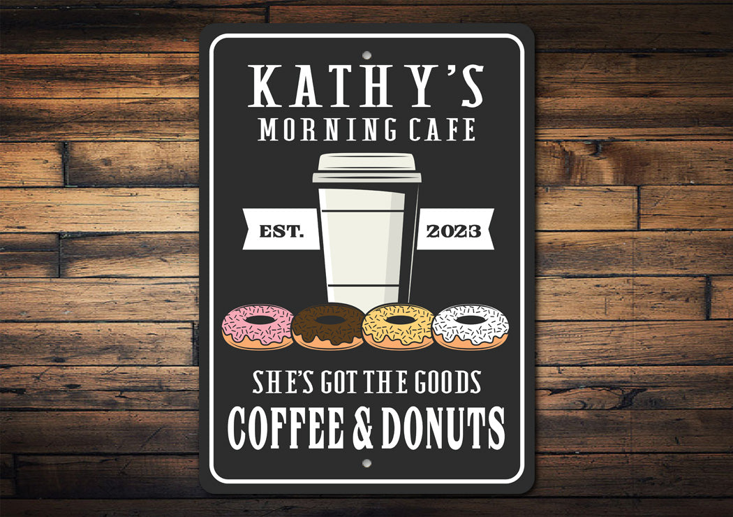 Coffee And Donuts Sign