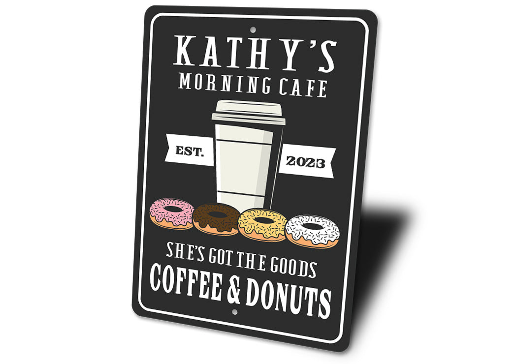 Coffee And Donuts Sign