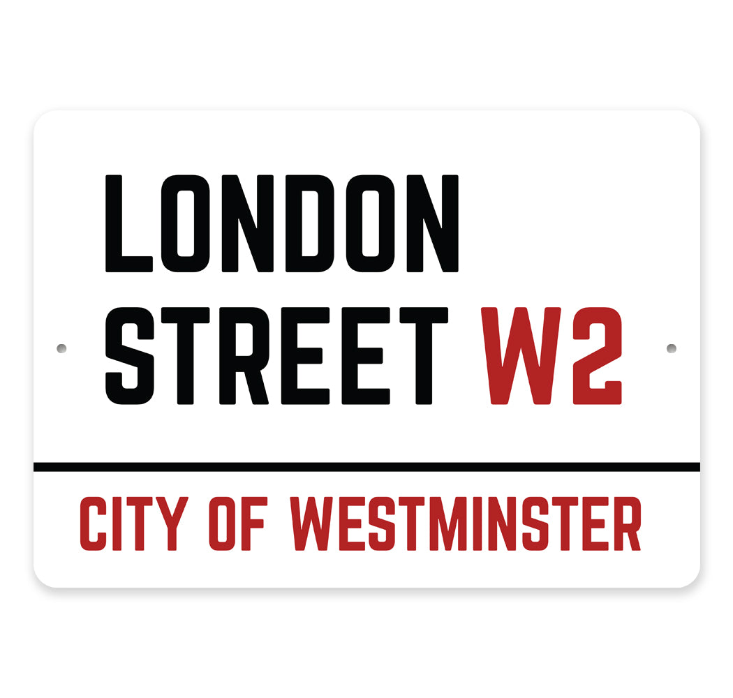 London Street Sign