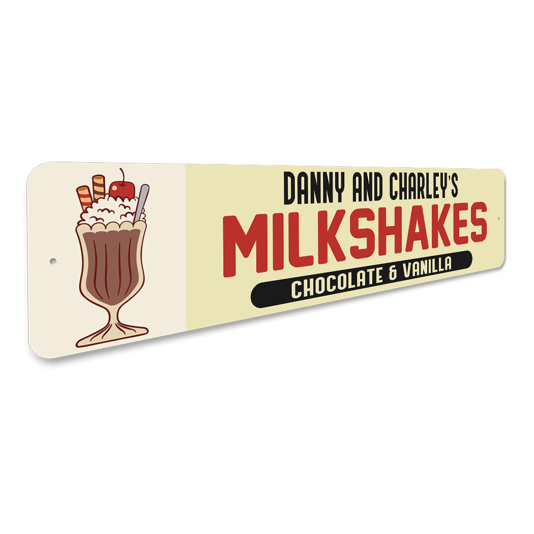 Homemade Milkshakes Sign