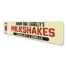 Homemade Milkshakes Sign