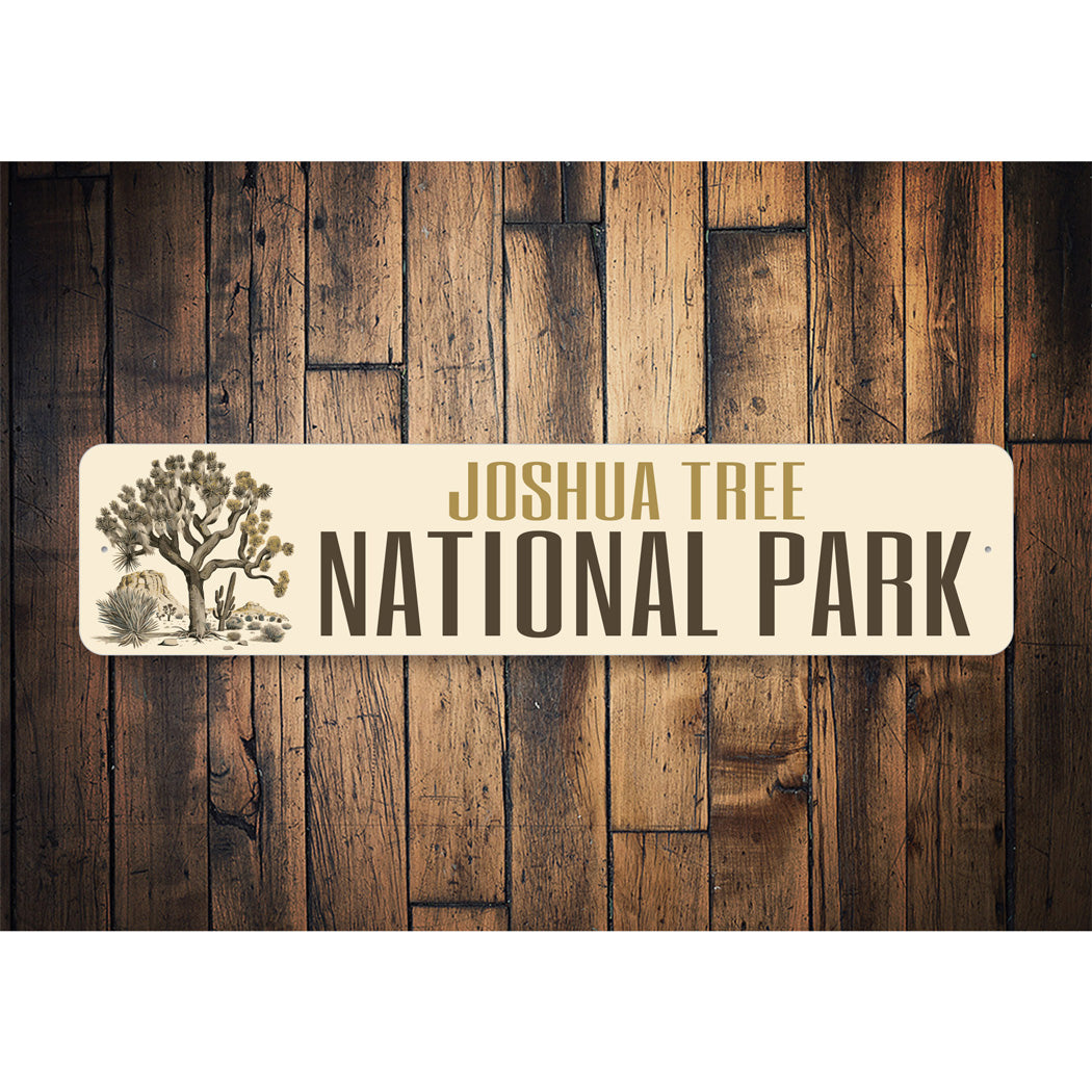 Joshua Tree National Park Metal Sign