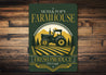 Custom Mom And Pops Farmhouse Fresh Produce Sign