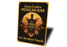 Personalized Name We Serve Tequila Mexican Bar Sign