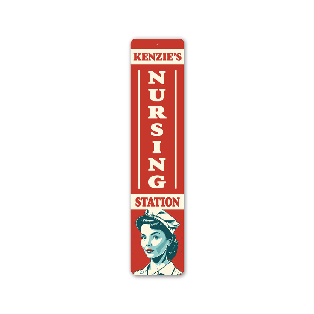 Custom Name Nursing Station Sign