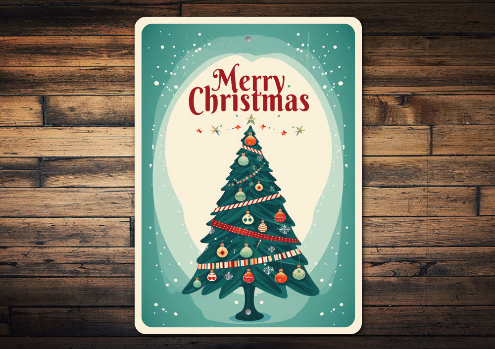 Personalized Merry Christmas Sign