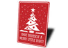 Have Yourself A Merry Little Visit Christmas Sign