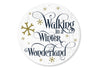 Walking In A Winter Wonderland Snow Christmas Sign
